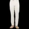 Trousers | Hiltl Cream Micro Cotton Corduroy Regular Fit Chinos